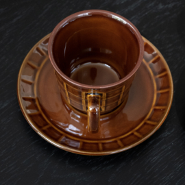Koffiekop - Espressokop - Pruskow - set van twee