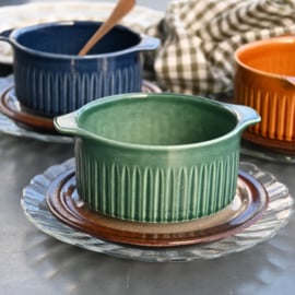 Kom - Schaal - vintage - set van drie - Royal Sphinx Petrus Regout Maastricht