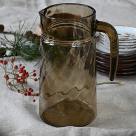 Karaf - vintage - Rookglas - Twist - Luminarc (3x beschikbaar )