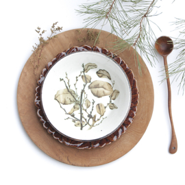 Schaal - vintage - Greenleaves - Midwinter Wedgwood ( 2 x beschikbaar )