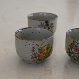 Mok - vintage - set van DRIE