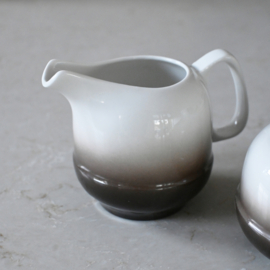 Suiker en melkset - Set voor olie, zeezout, kruiden - vintage - Scherzer