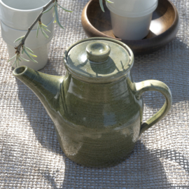 Theepot - vintage - Groen