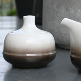 Suiker en melkset - Set voor olie, zeezout, kruiden - vintage - Scherzer