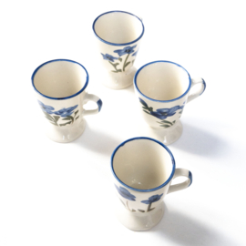 Mok - Espressokop - vintage - set van DRIE