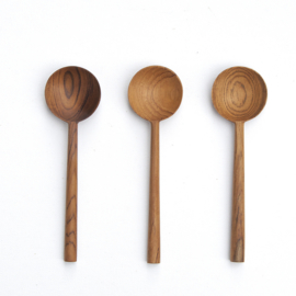 Lepel - teak - Original Home - set van drie