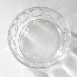 Schaal - vintage - Glas - Arcoroc - set van VIER (3 x 4 stuks beschikbaar )
