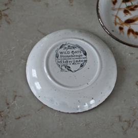 Schaal - vintage - klein - Stonehenge - Midwinter - Wild Oats - set van VIER