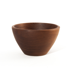 Schaal  - vintage - teak