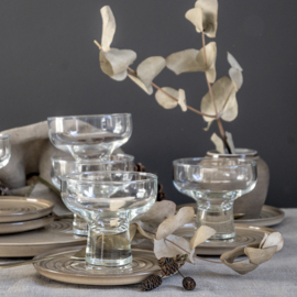 Coupe - Glas - vintage - set van zes