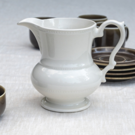 Karaf - Melkkan - vintage - Offwhite - Lord Nelson Pottery