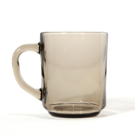 Theeglas - Theemok - Koffiemok - vintage - Arcoroc