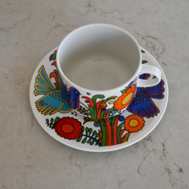 Kop en schotel - Cappuccino - Thee - Soepje - vintage - Acapulco - Villeroy&Boch
