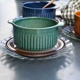 Kom - Schaal - vintage - set van drie - Royal Sphinx Petrus Regout Maastricht