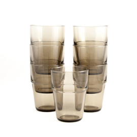 Melkglas - vintage - Glas - Arcoroc (10 stuks beschikbaar )