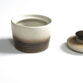 Suiker en melkset - Toffe set voor zeezout, olie - vintage - Gerzit