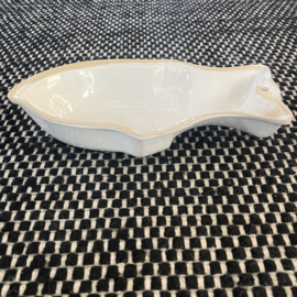 Schaal - Puddingvorm - Vis voor aan de wand - Met ingebakken ophangoog