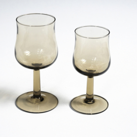 Wijnglas - vintage  - Luminarc - set van TWEE