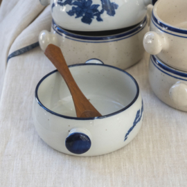 Soepkom - vintage - set van TWEE