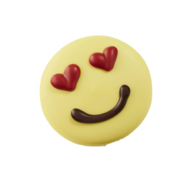 Zakje met smiley wit