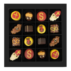 Bonbons geschenkdoos 16 vaks Sint