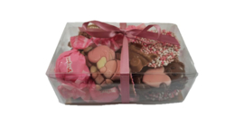 Geboorte chocolade roze