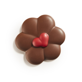 Zakje met bloemen hart