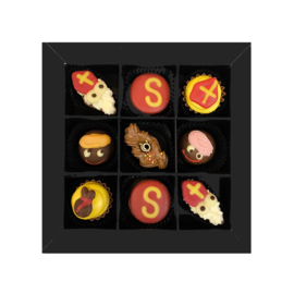 Bonbons geschenkdoos 9 vaks Sint