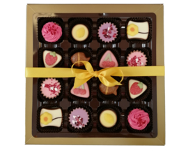 Bonbons geschenkdoos 16 vaks zomer