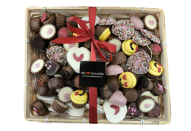 2,5 kilo hartjes chocolade