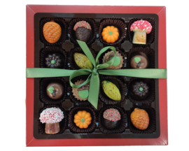 Bonbons geschenkdoos 16 vaks herfst