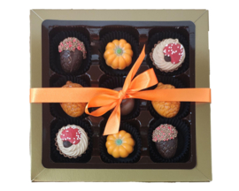 Bonbons geschenkdoos 9 vaks herfst