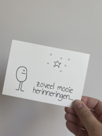 zoveel mooie herinneringen