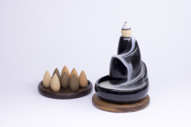 Sandalwood - waterfall incense cones