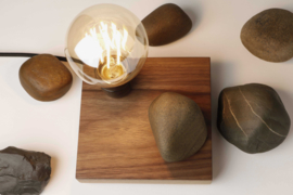 Stone Light - natural table lamp