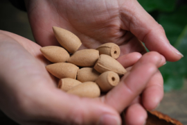 Sandalwood - waterfall incense cones