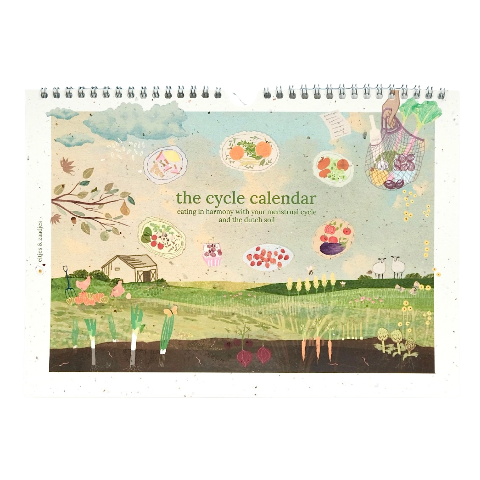 The Cycle Calendar (English version) - Eitjes & Zaadjes