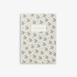 Notebook Floral Sand - Kartotek Copenhagen