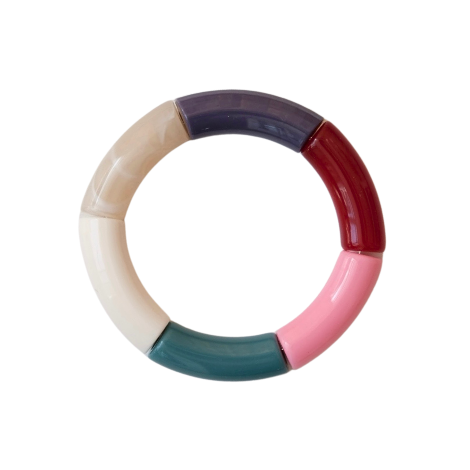 Armband Colorful Rainbow Red/Green - Bybjor