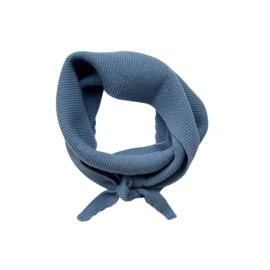 Mini Wool Scarf Dusty Blue - Bybjor