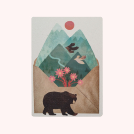 Postkaart Wildernis - Madame Ziba