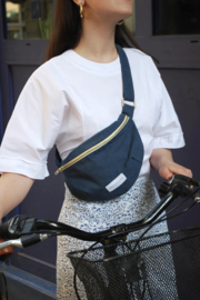 Cross Body Bag Storm Blauw - Les Pensionnaires