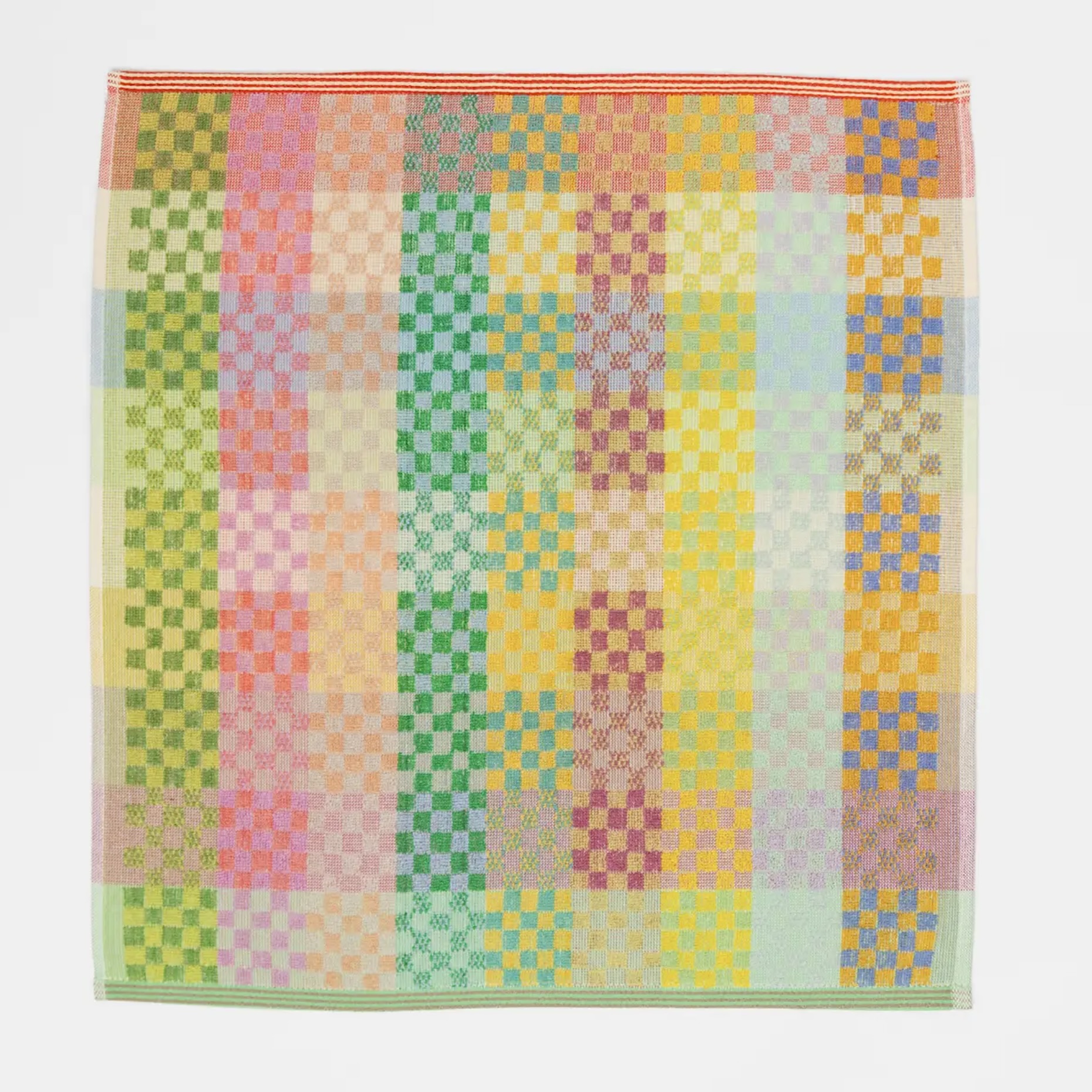 Odds & Ends Checkered Check Handdoek #56 - Foekje Fleur