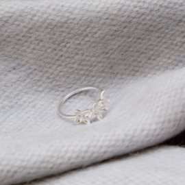 Floret Mist Ring silver - Julia Otilia