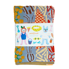Odds & Ends Beach Towel #119 Odette's day at the Beach - Foekje Fleur
