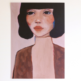 A4 Poster Portret Cinta - Piet & Kees
