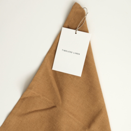 Linnen Theedoek Groot Dusty Caramel - Timeless Linen