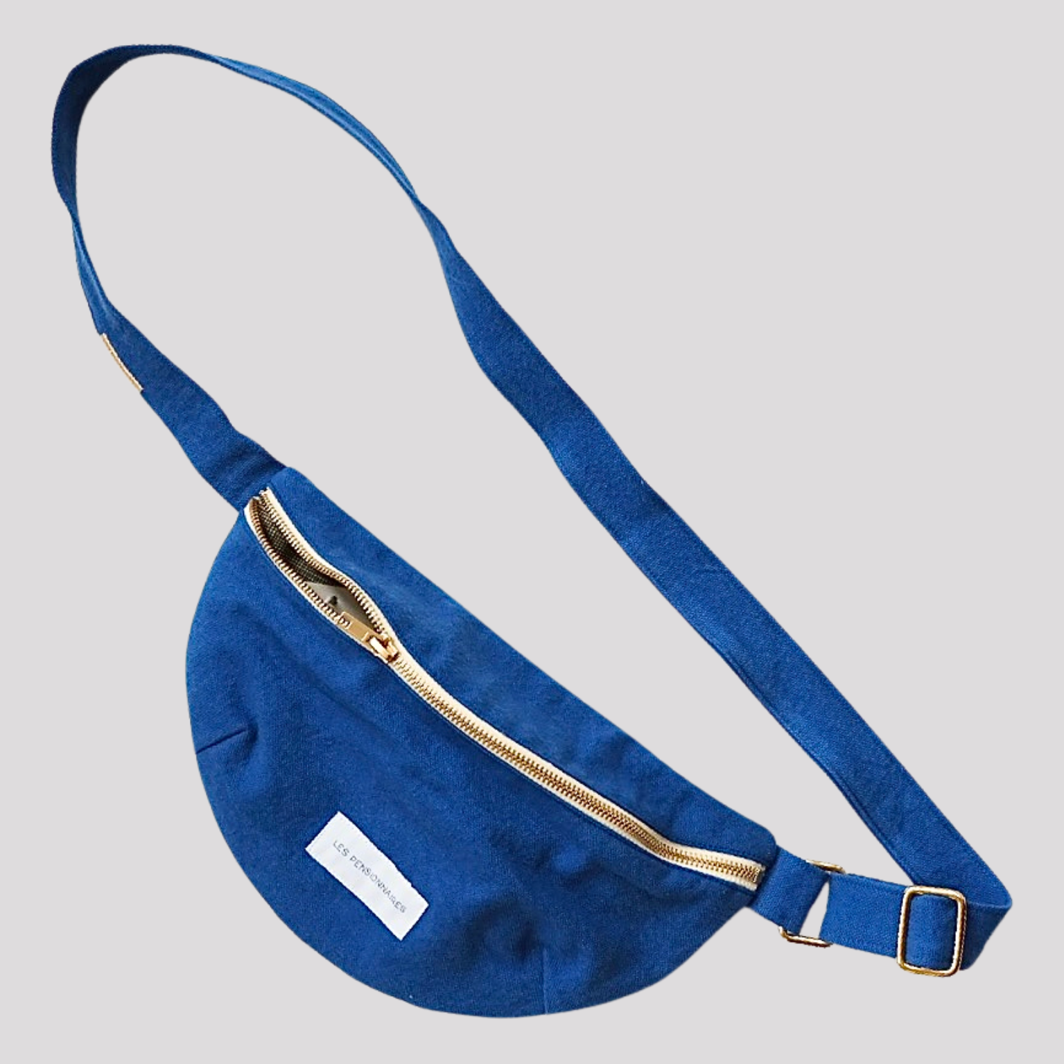 Cross Body Bag Kobalt Blauw - Les Pensionnaires