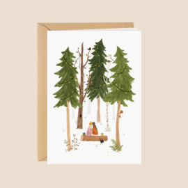 Winterkaart Samen - Studio Kuukeluus