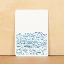 Postkaart Dein mee - ninamaakt